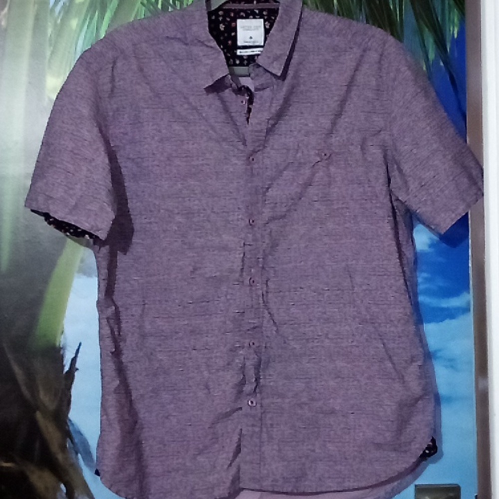 Level 10 men's peached poplin button down
